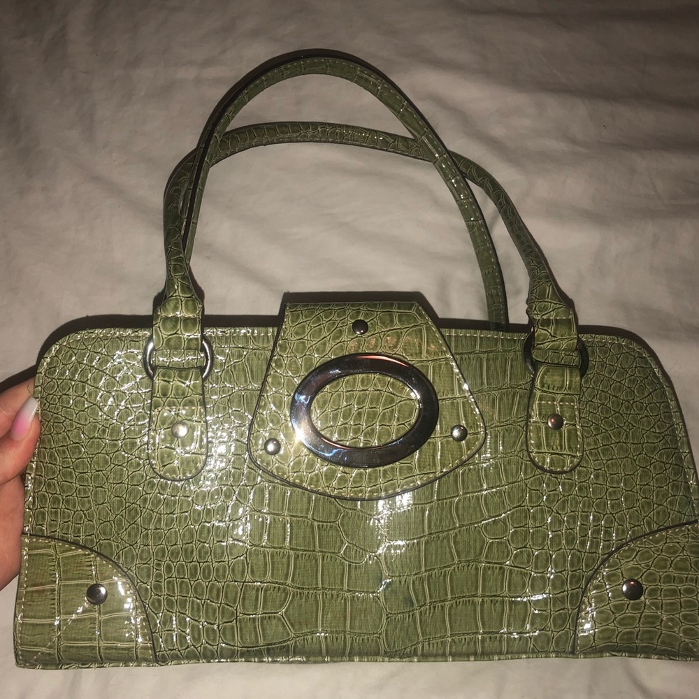 Cute olive green purse